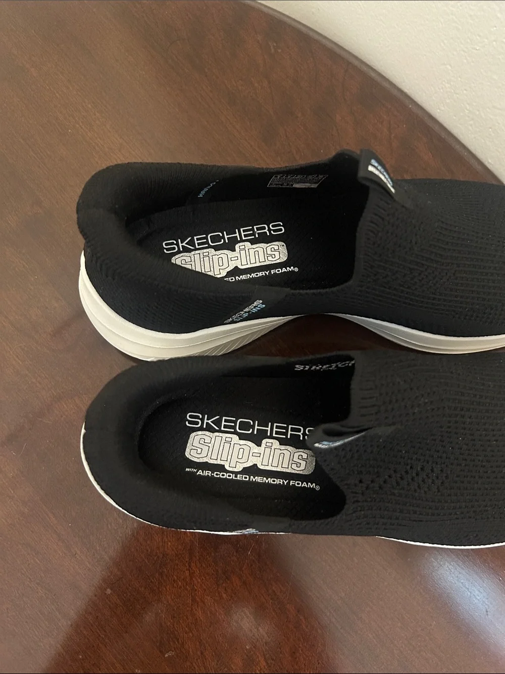 Skechers Hands Free Slip-Ins Ultra Flex 3.0 Slip-On Knit Walking Sneakers Black